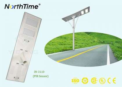 High Power Solar Street Light with Lithium Battery