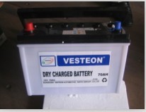 Dry Charged Truck Battery with ISO, CQC